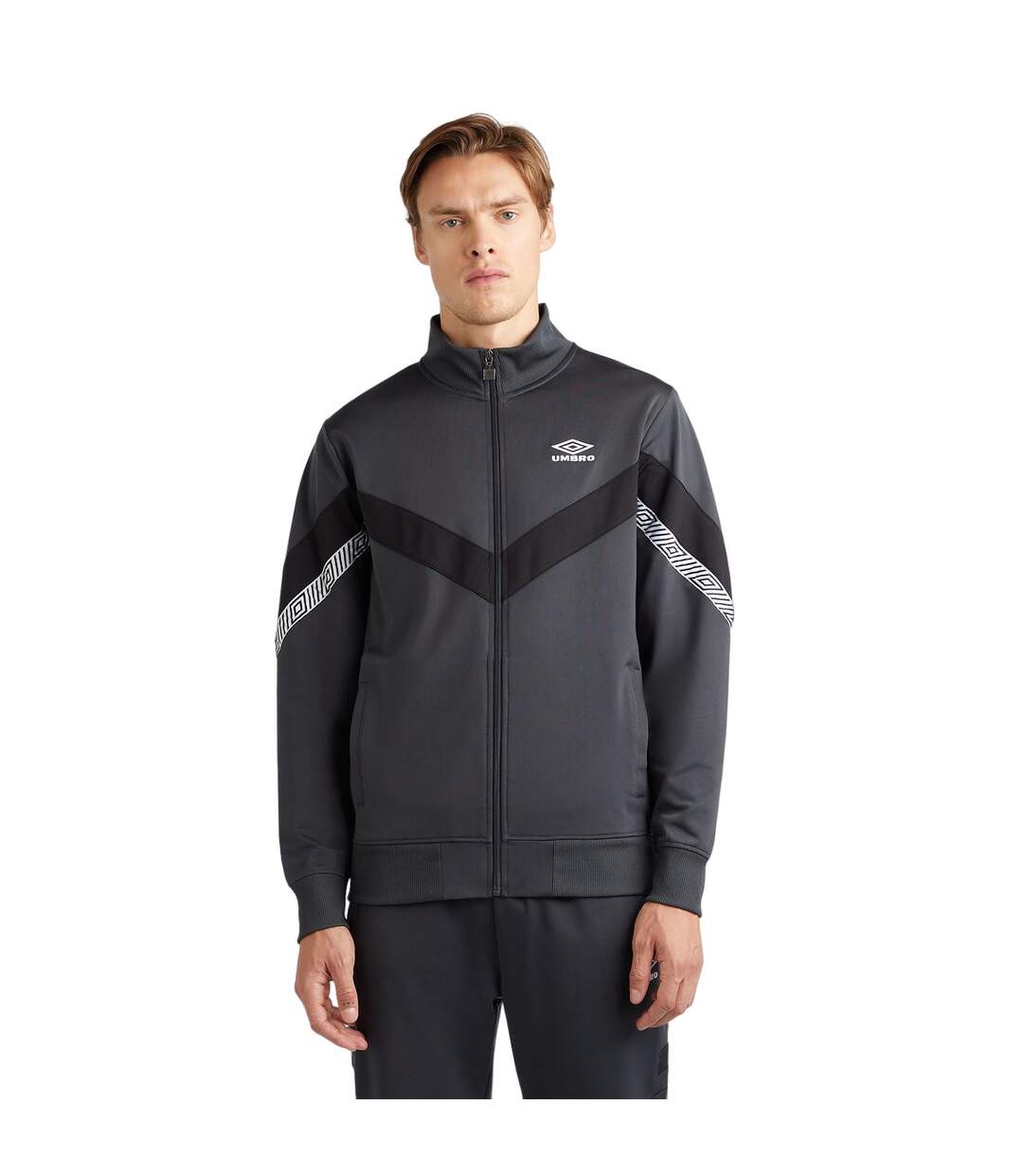 Umbro - Veste SPORTS STYLE CLUB - Homme (Gris / Noir) - UTUO1727