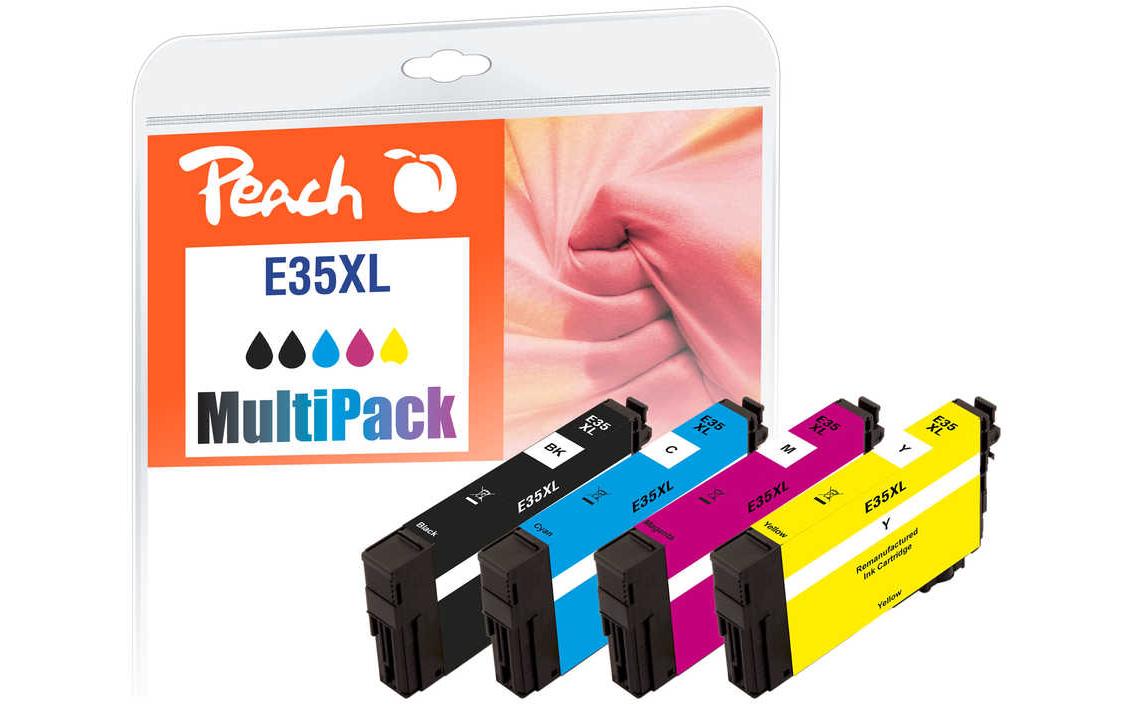 Tinte Epson T3596, No 35XL BK, C, M, Y<br>Druckerpatronen: 1 x Schwarz, 1 x Cyan, 1x Magenta, 1x Gelb