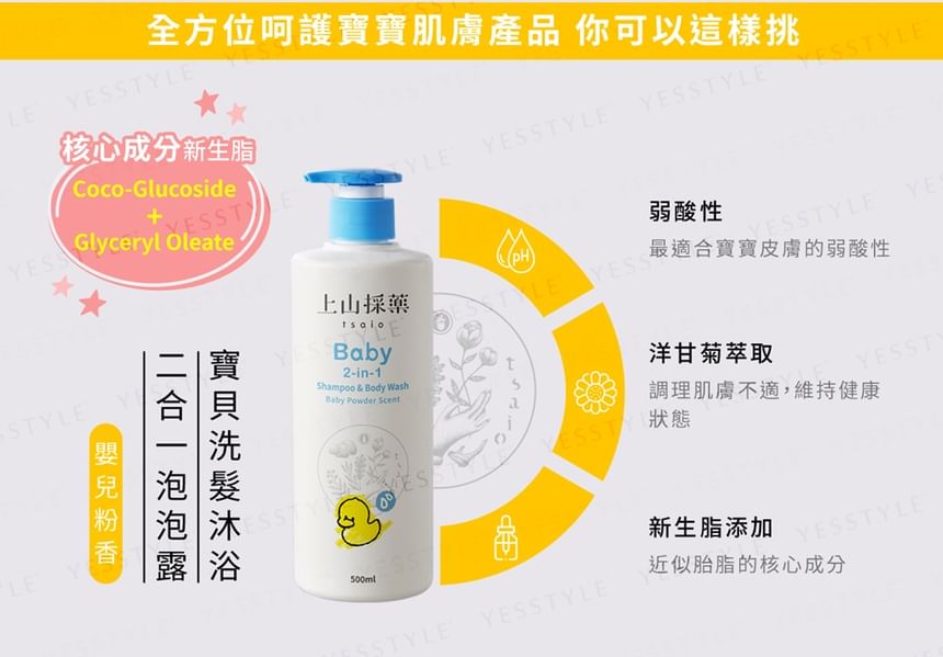 SOFNON - Tsaio Baby 2-in-1 Shampoo & Body Wash