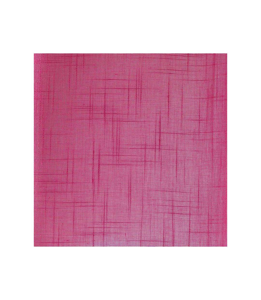 Rideau Voilage à Œillets Zazy 140x240cm Fuchsia