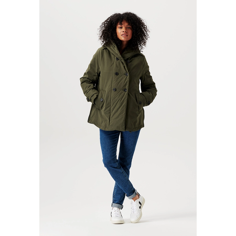 Noppies Umstandsjacke Winter Abby 2-way Olive