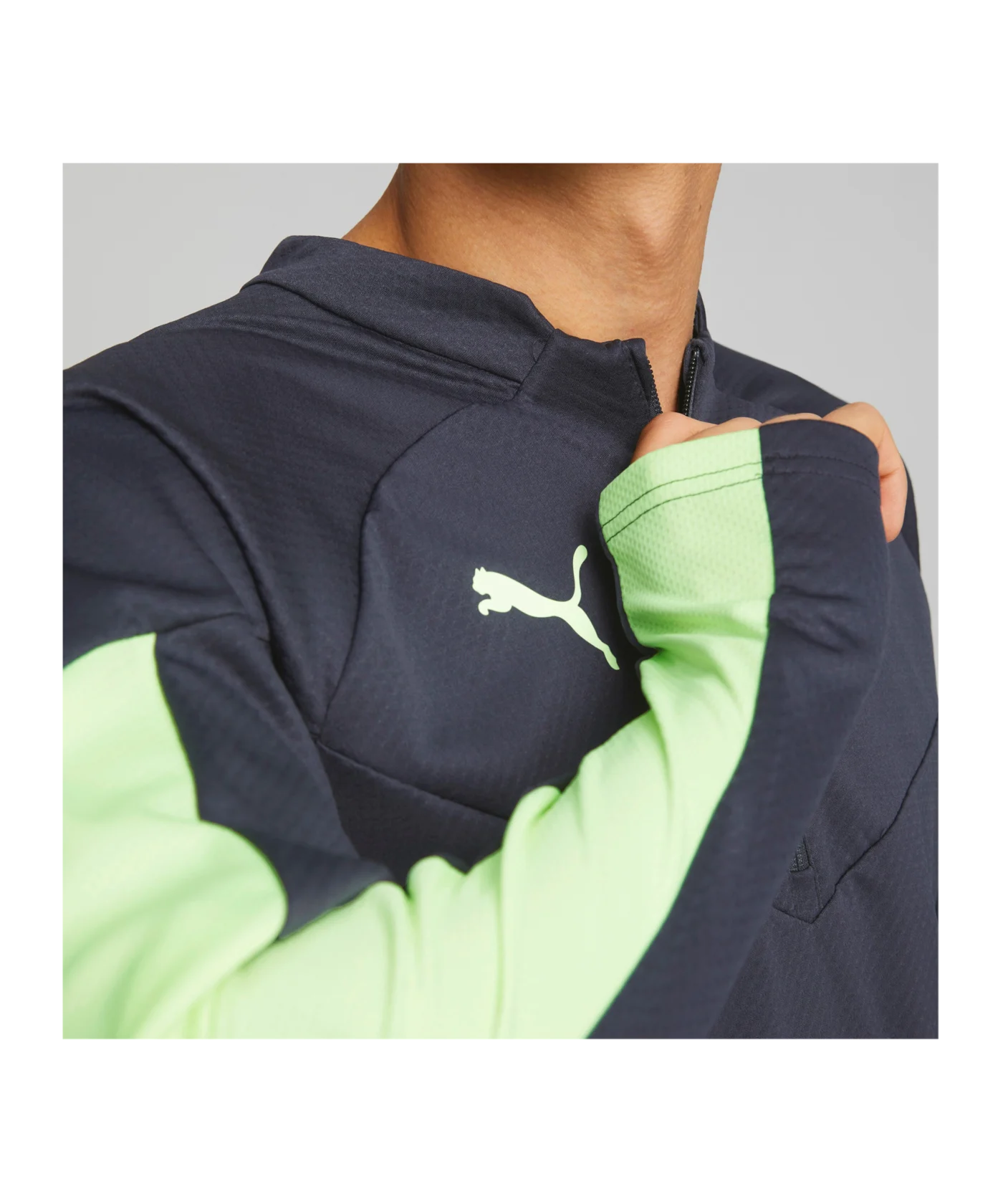 PUMA individualFINAL Fastest Sweatshirt Blau F47