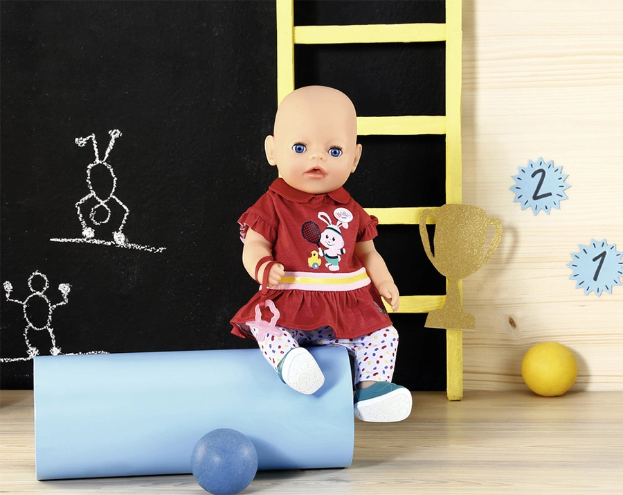 BABY born®  Little Sport Outfit (36cm) in rot