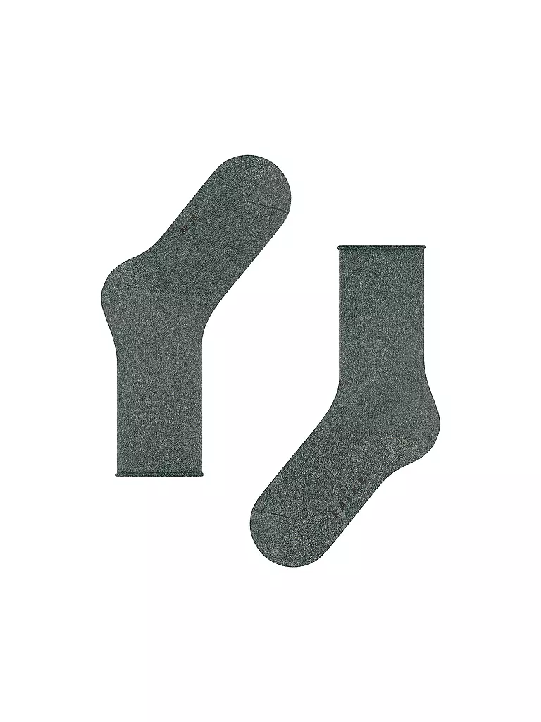 FALKE Socken SHINY SO flint grey grau
