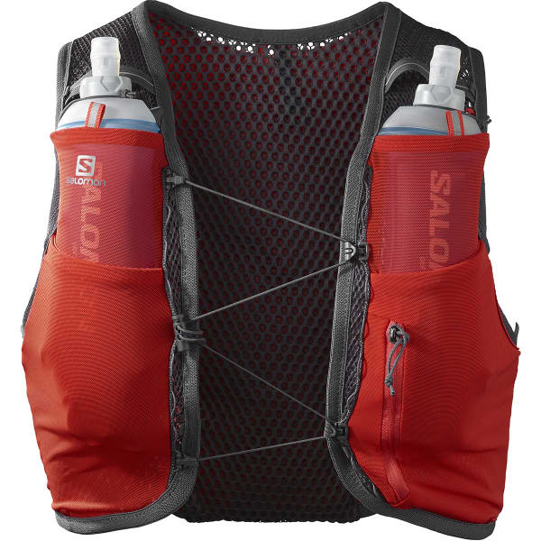 Sac trail SALOMON ACTIVE SKIN 4 SET FIERY RED/EBONY