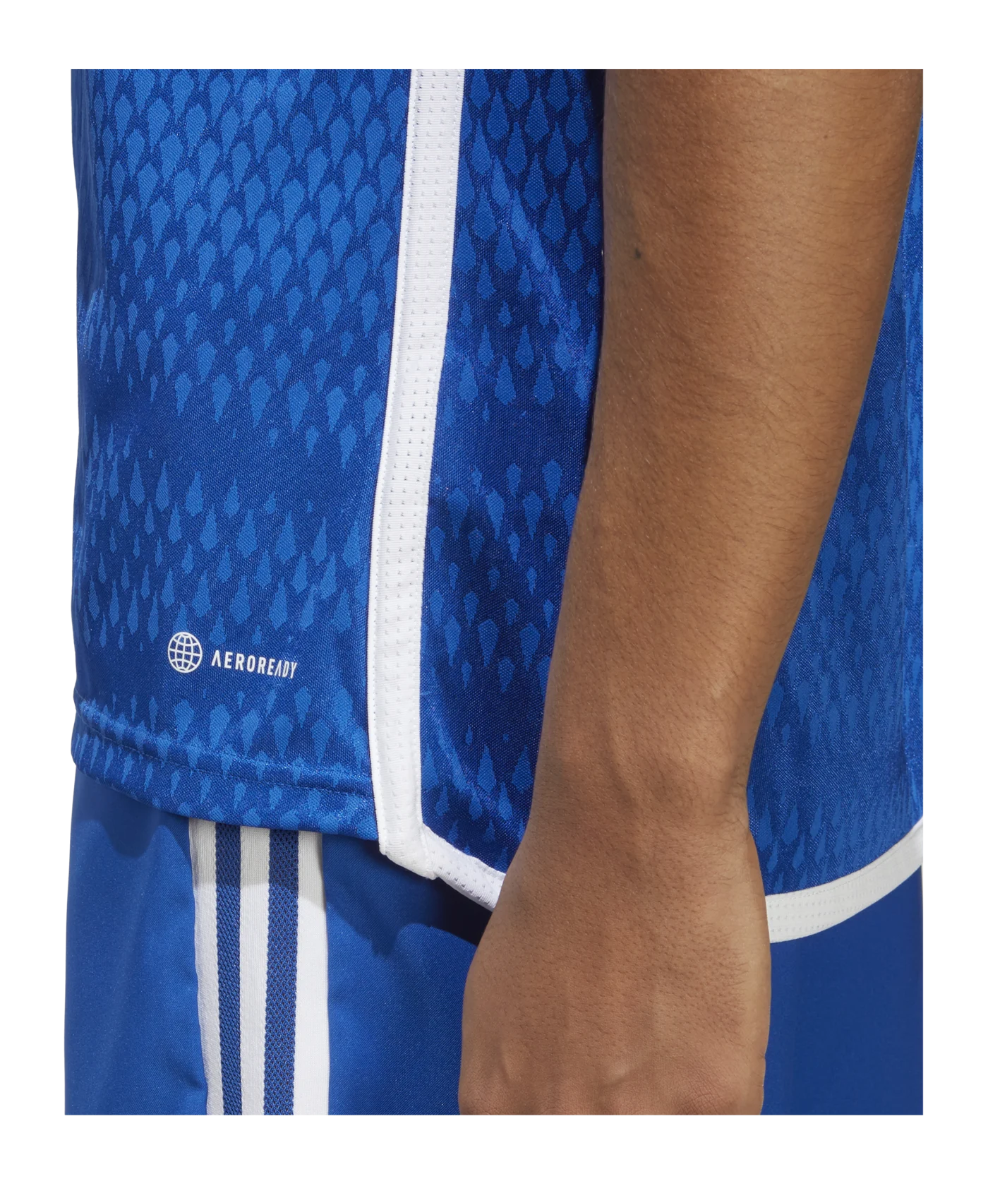 adidas Tiro 23 Competition Match Trikot Blau Weiss