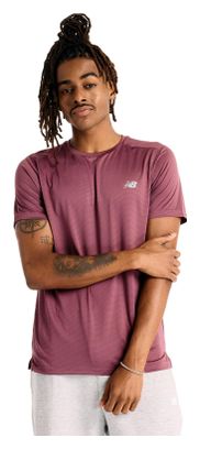 Maillot manches courtes New Balance Sport Essentials Rouge Homme