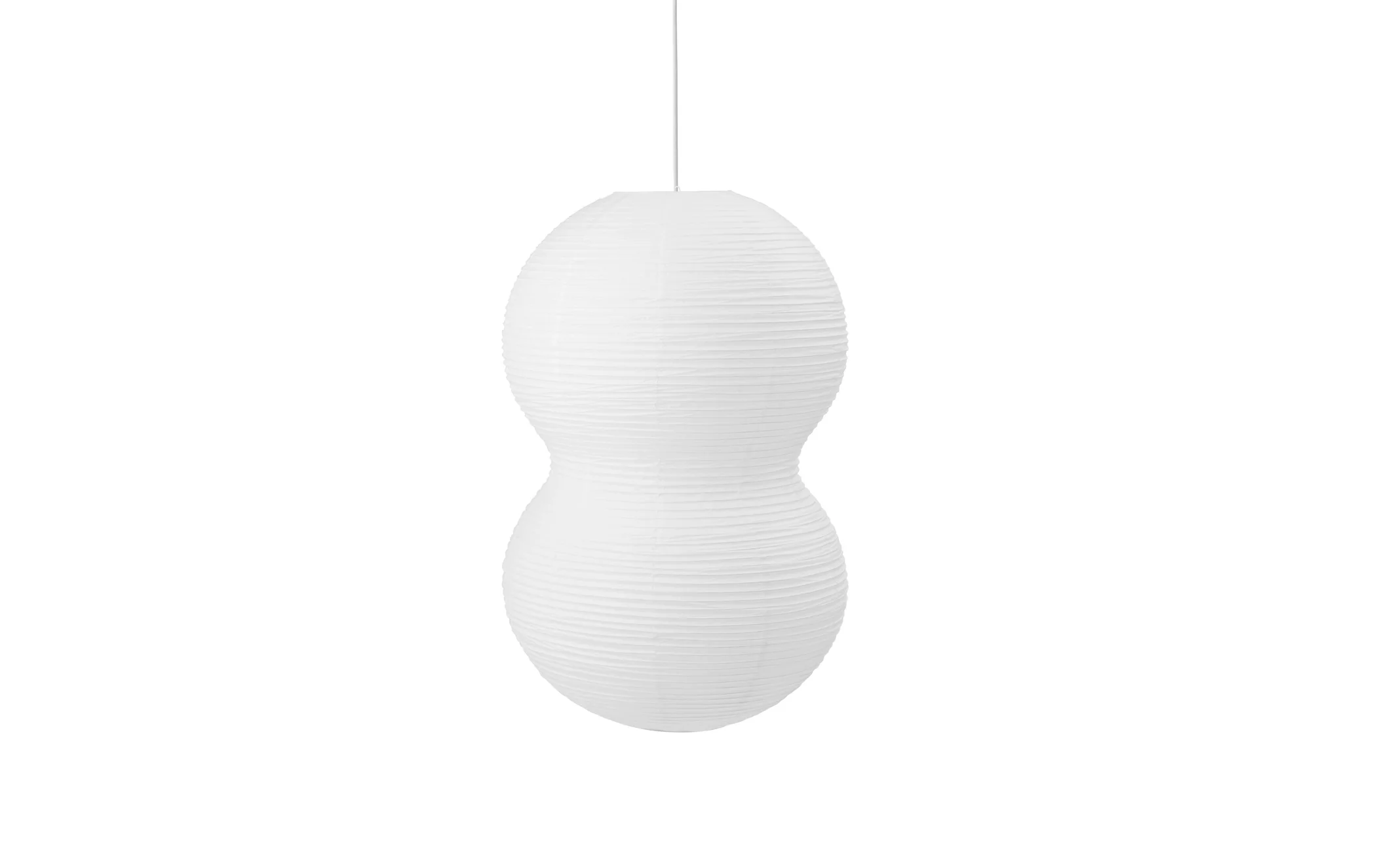 Normann Copenhagen  Puff Twist lampeskærm - hvid