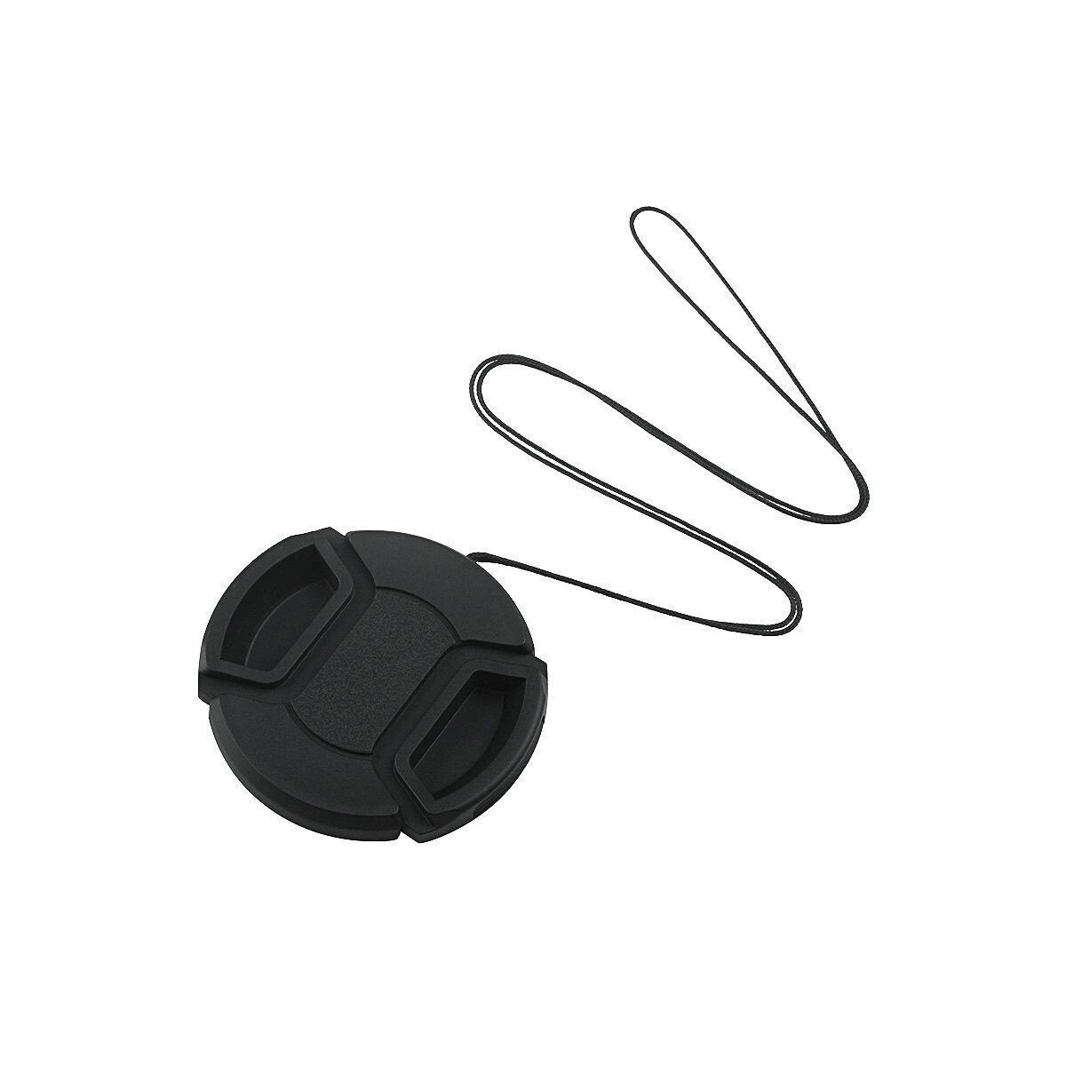 Universelt objektivdeksel med stropp for Canon Nikon Sony Pentax speilreflekskameraer 49 mm