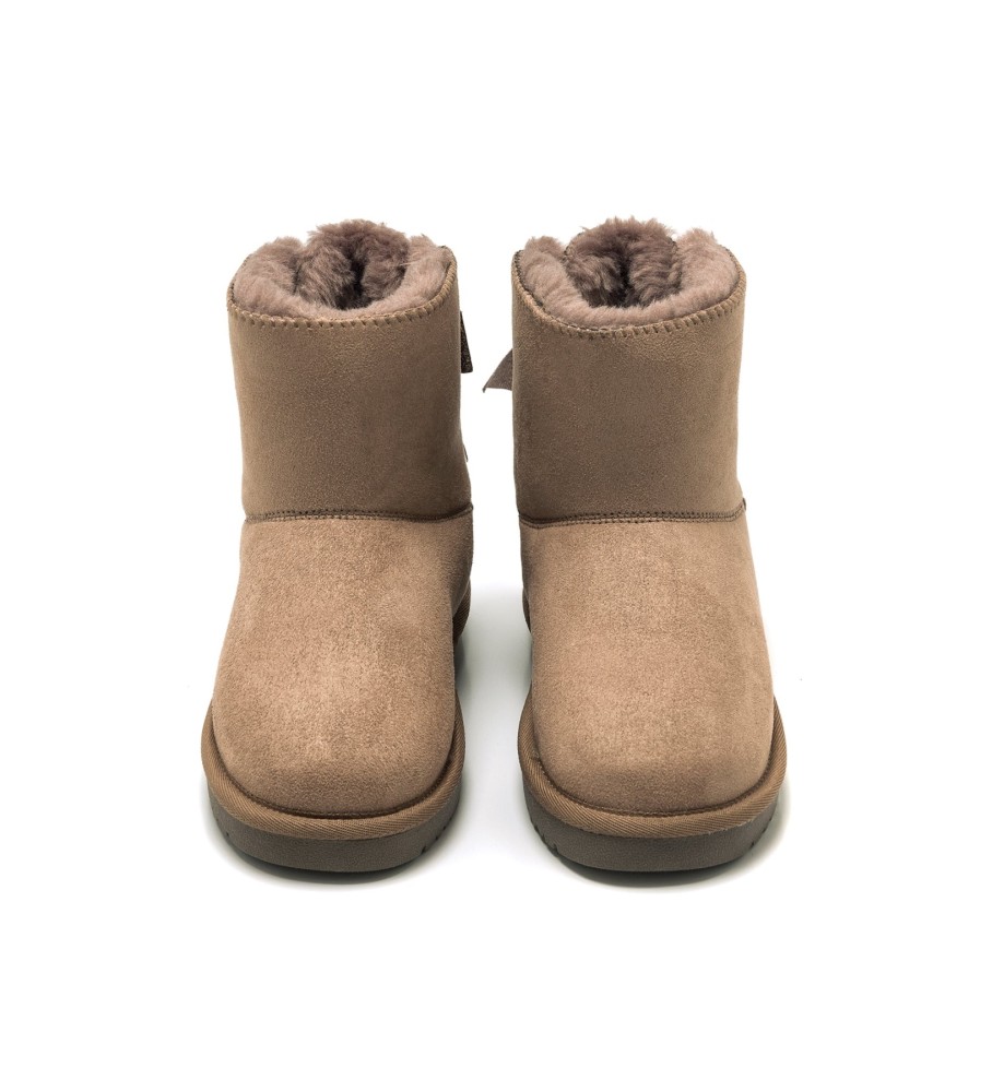 Botins Mustang Kids Sky Marron