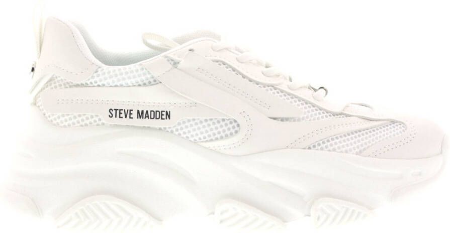 STEVE MADDEN Possession-E white Wit Kunststof Lage sneakers Dames