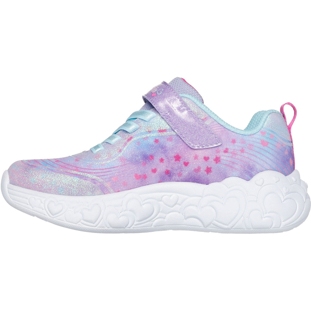 Køb Skechers Purple Eternal Heart Lights