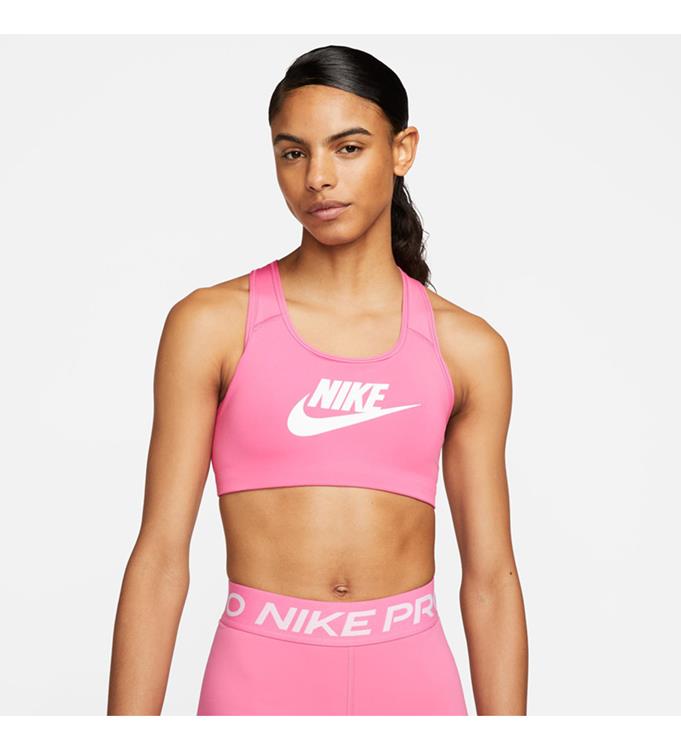 Nike Women Dri-FIT Swoosh s Medium Sport-BH