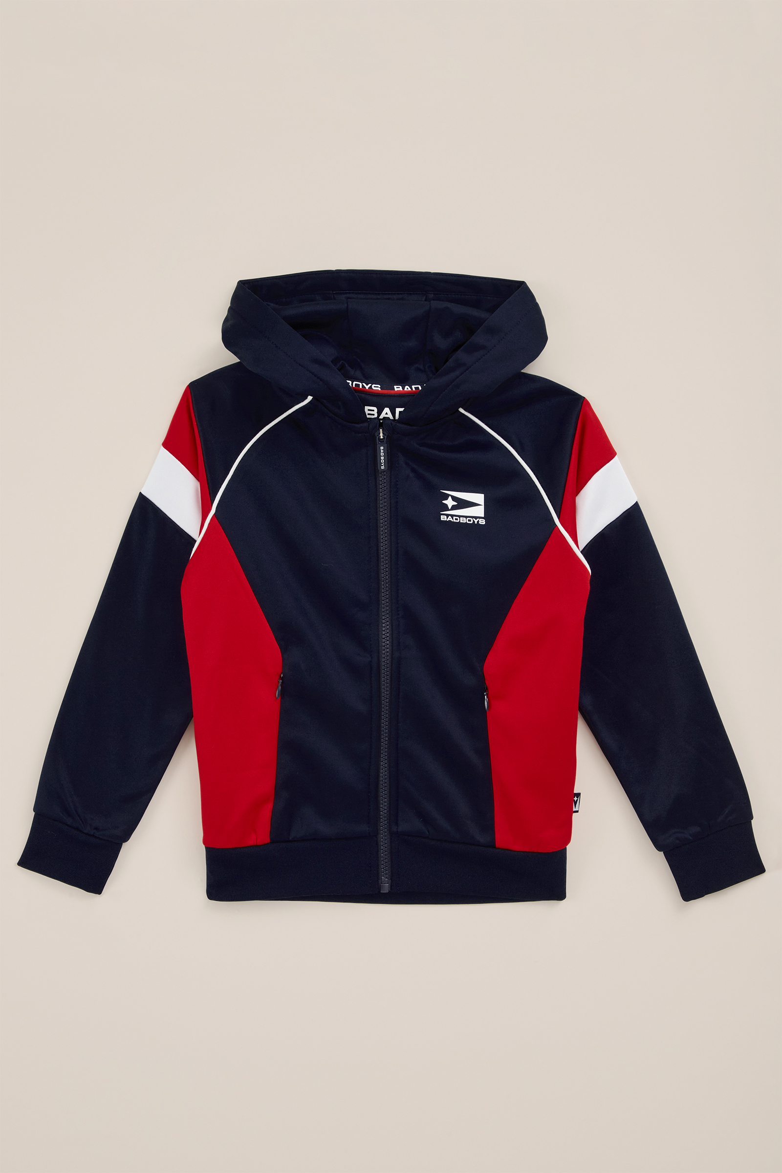 Jongens vest met capuchon Bad Boys Multikleur