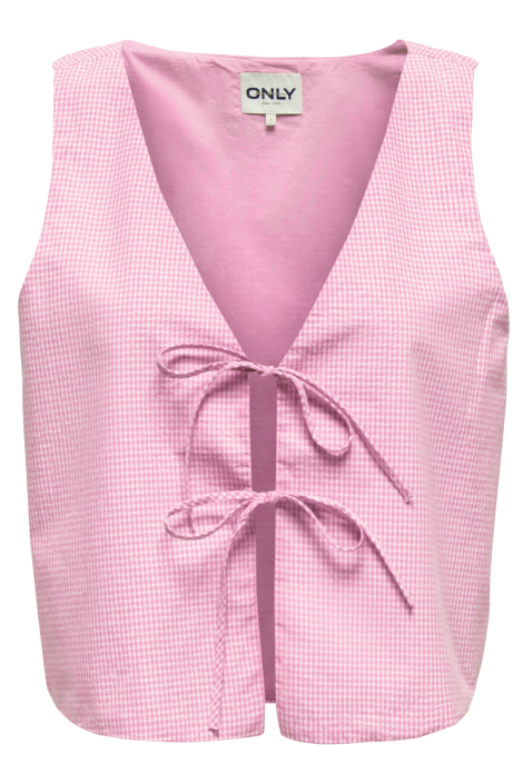 Only roze dames gilet