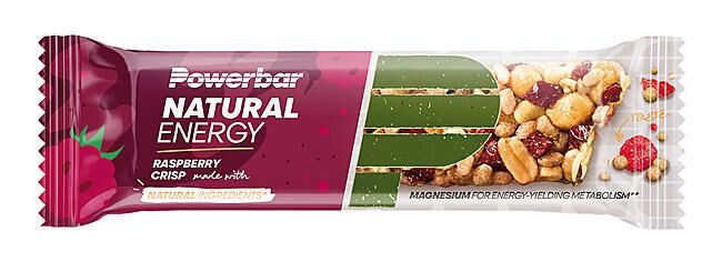 POWERBAR - BARRE NATURAL ENERGY FRAMBOISE CRAQUANTE