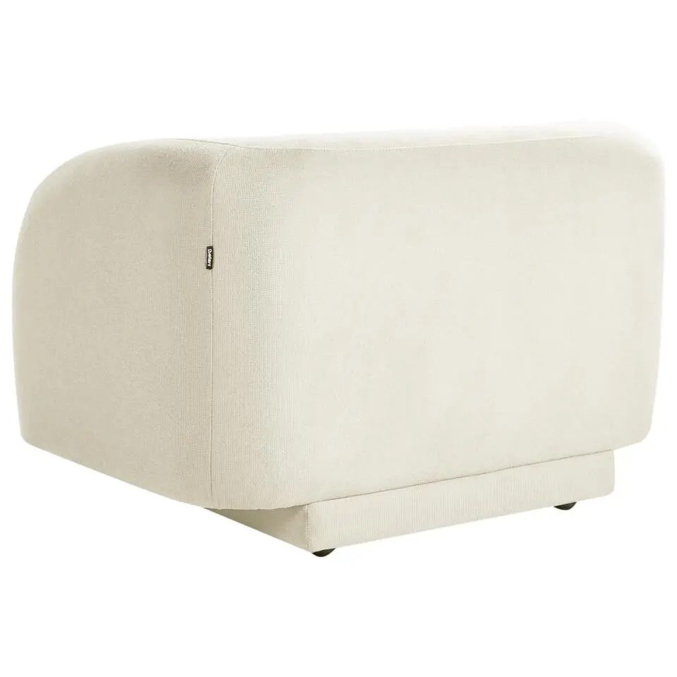 SKJANES - Fauteuil - Lichtbeige - Polyester