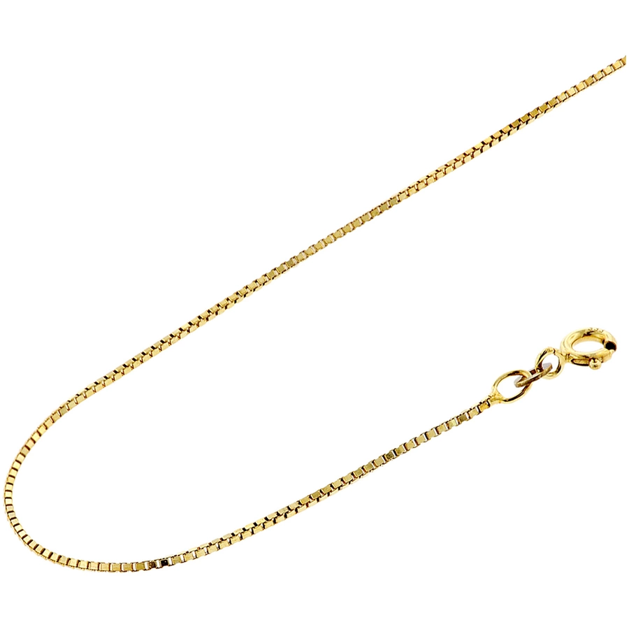 Acalee Kinder-Halskette mit Engel-Anhänger 333  8K Gold bicolor