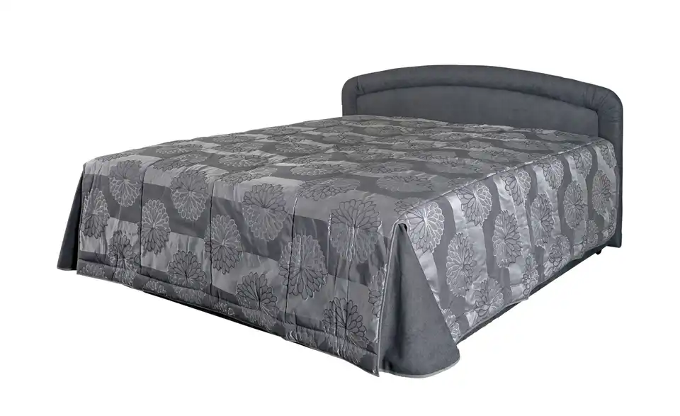 Polsterbett Bolton 180 cm Grau