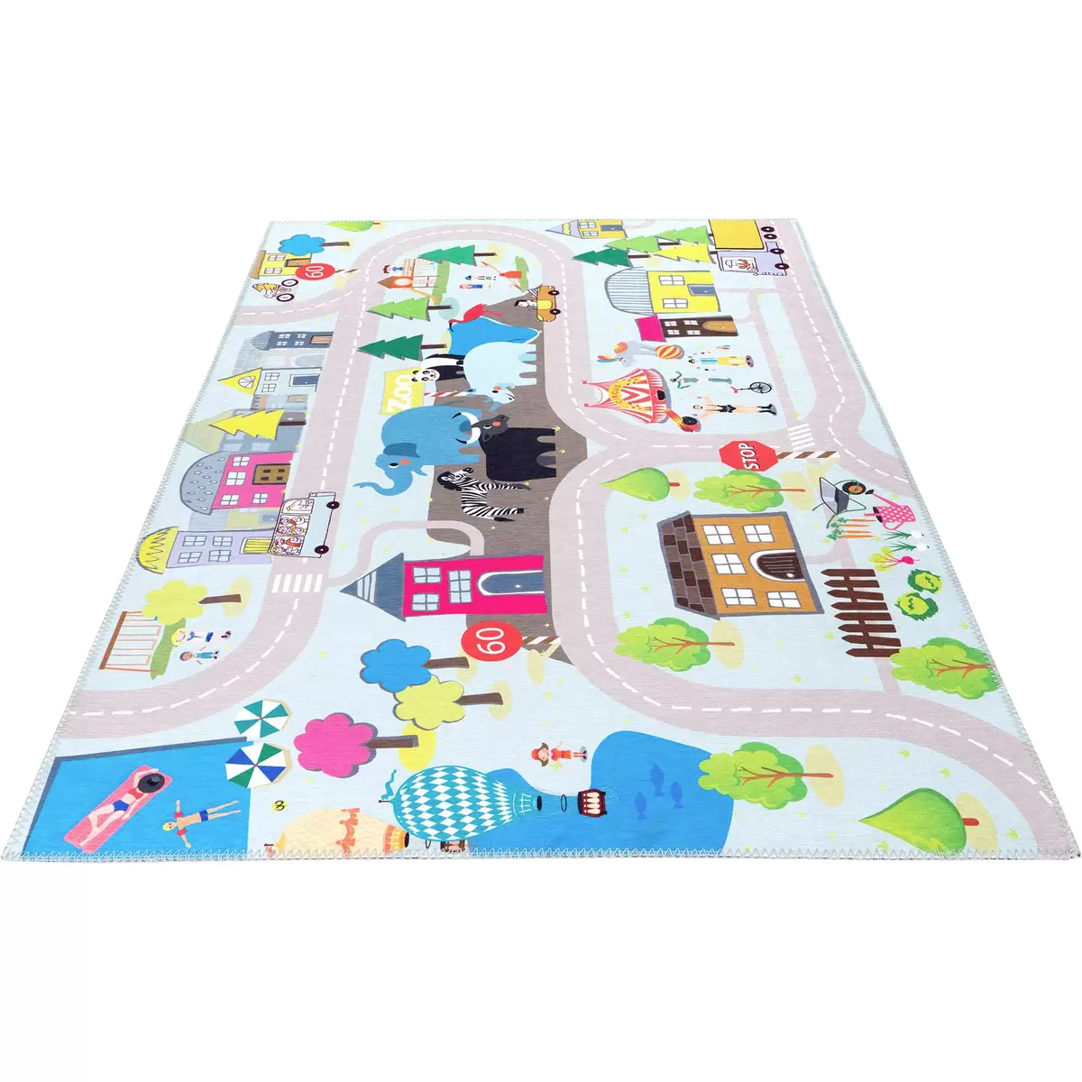 Kinderteppich My Torino Kids Grau