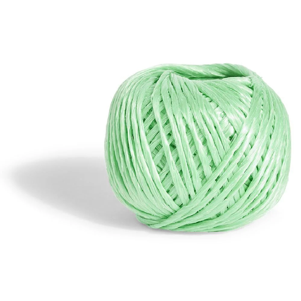 Ficelle en polypropylène vert Ø1 mm - L.50 m