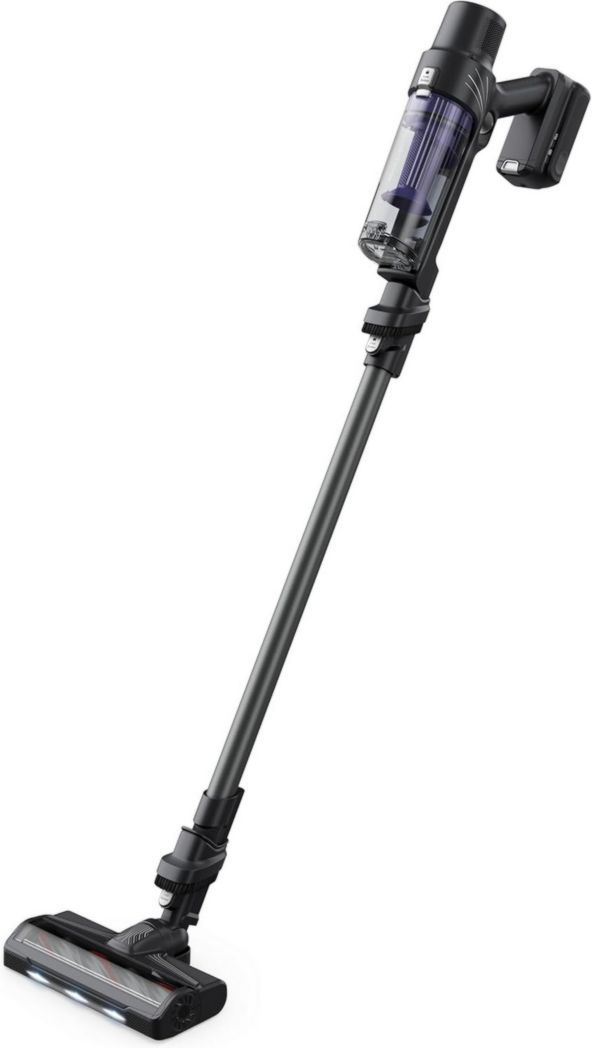 Aspirateur balai sans fil Rowenta X-Pert 7.60, ultra léger, puissant 140 W, polyvalent, autonomie 45 min, efficace sur tous types de sols RH6A33WO, noir