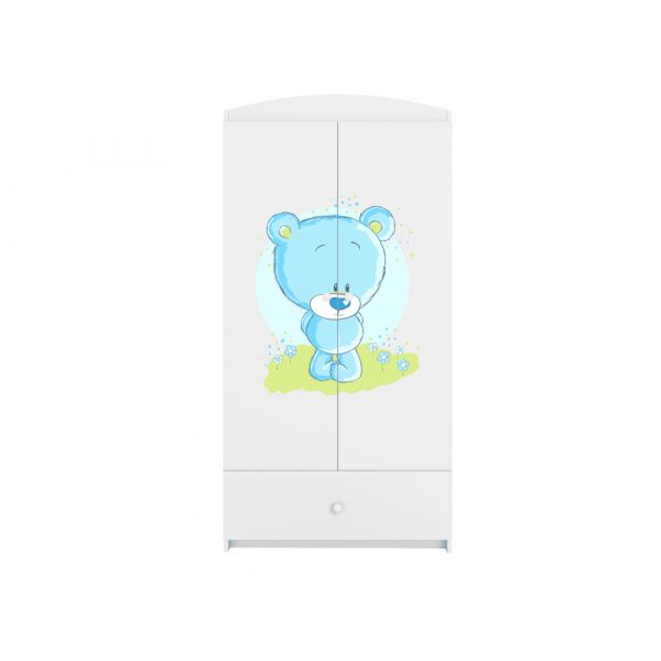 Kocot Kids Roupeiro Babydreams Blue Teddybear White