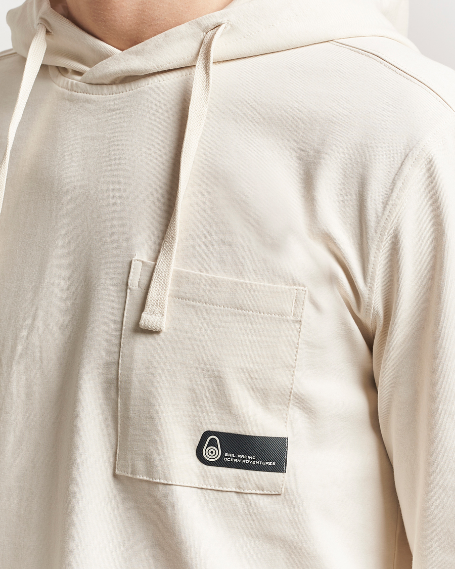 Sail Racing Cyclone Heavy Cotton Hoodie Off White