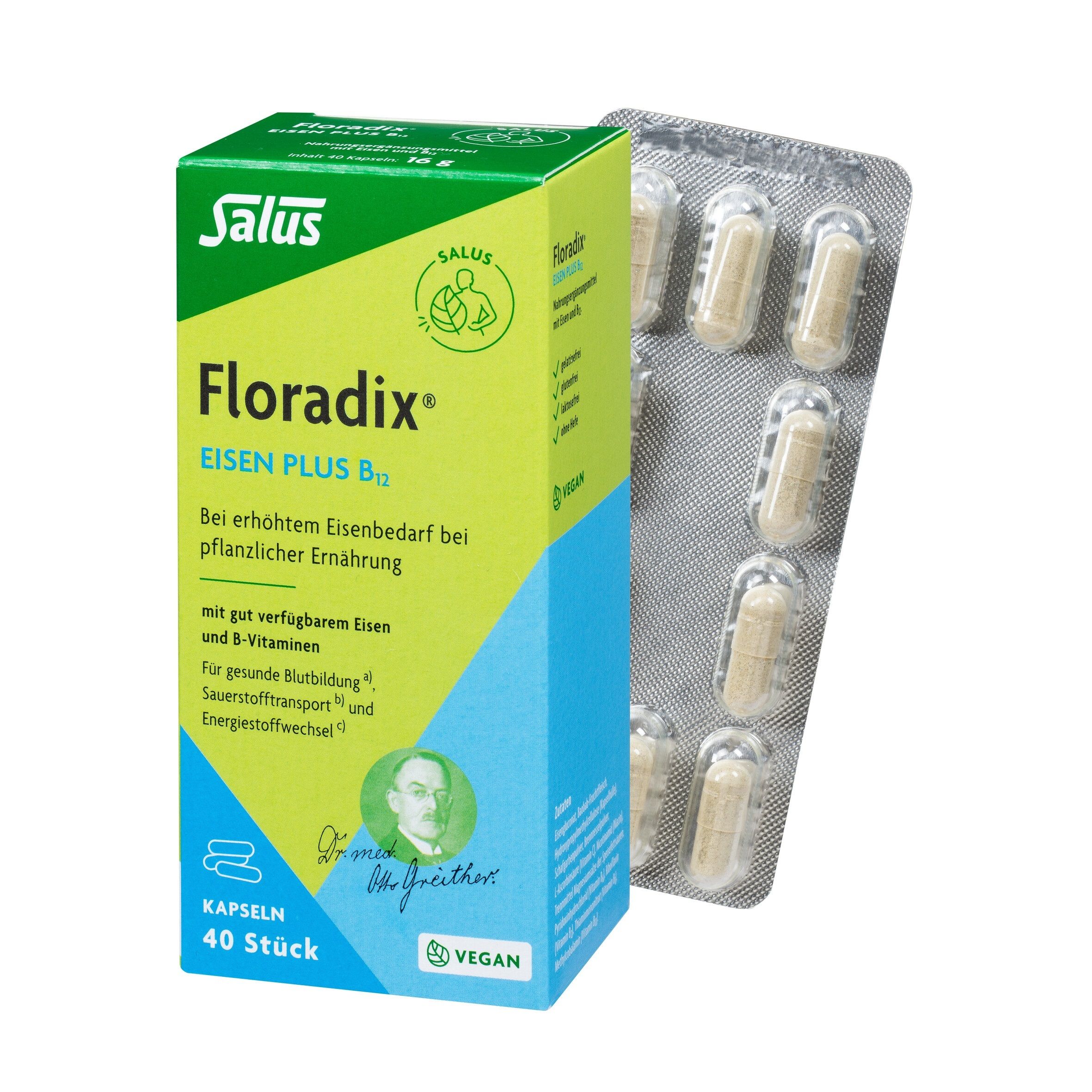 Salus® Floradix® Eisen plus B12 vegan