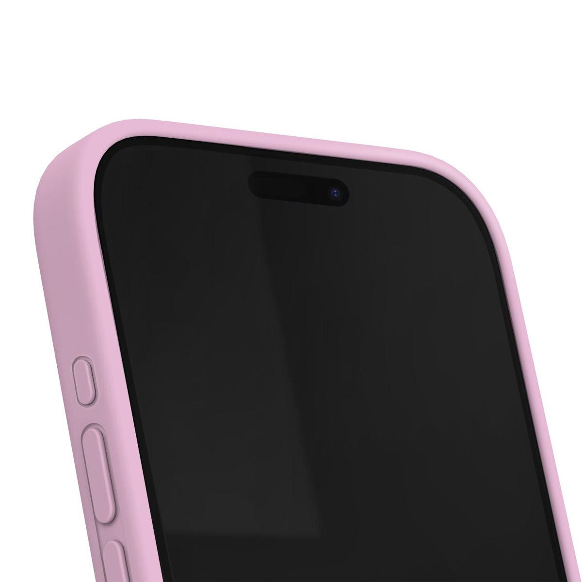 iPhone 15 Pro Max MagSafe Silikon Hülle Case Recycled (IDSICMS-I2367P-498) - Bubblegum Pink (Rosa)