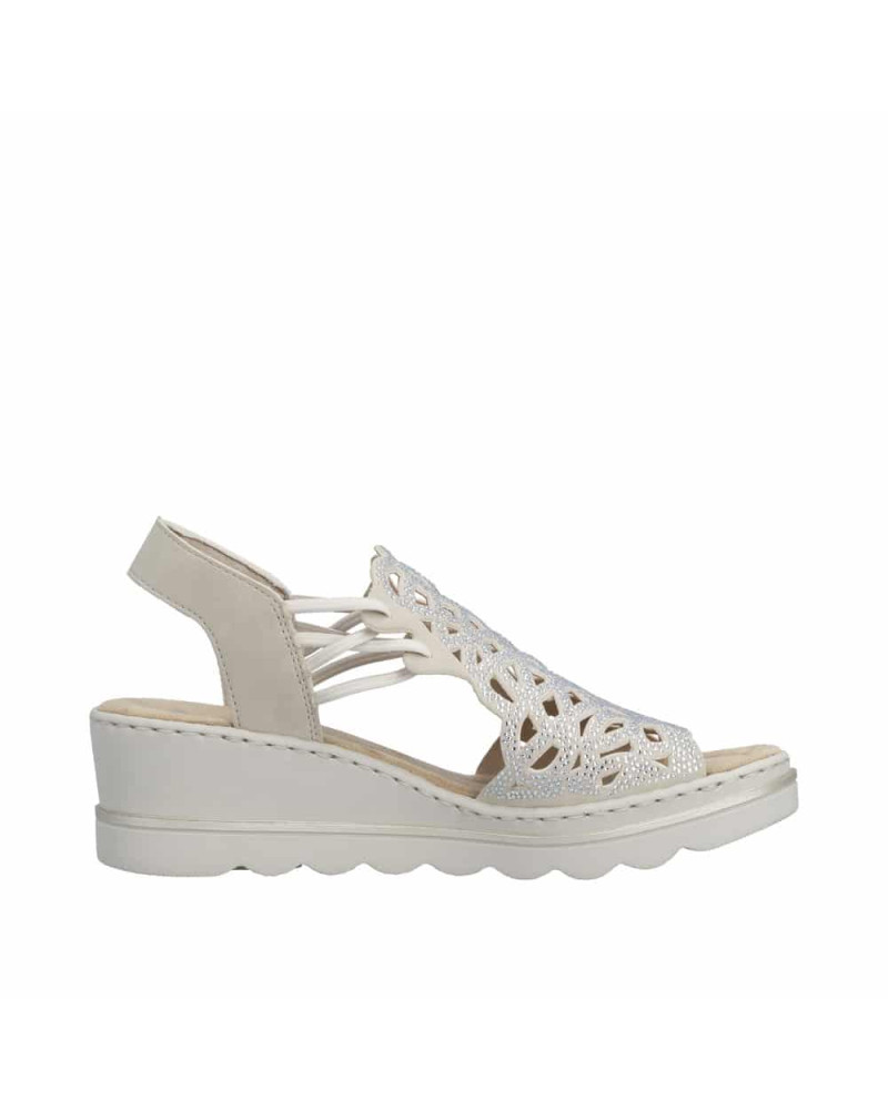 Rieker Dame sandal - beige