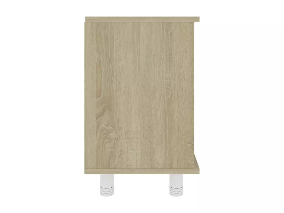 Armoire de salle de bain Chêne sonoma Bois d'ingénierie