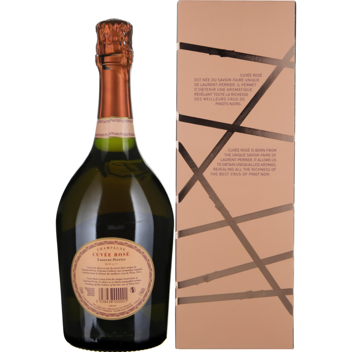 Champagne Laurent-Perrier Cuvée Rosé Etui -75cl