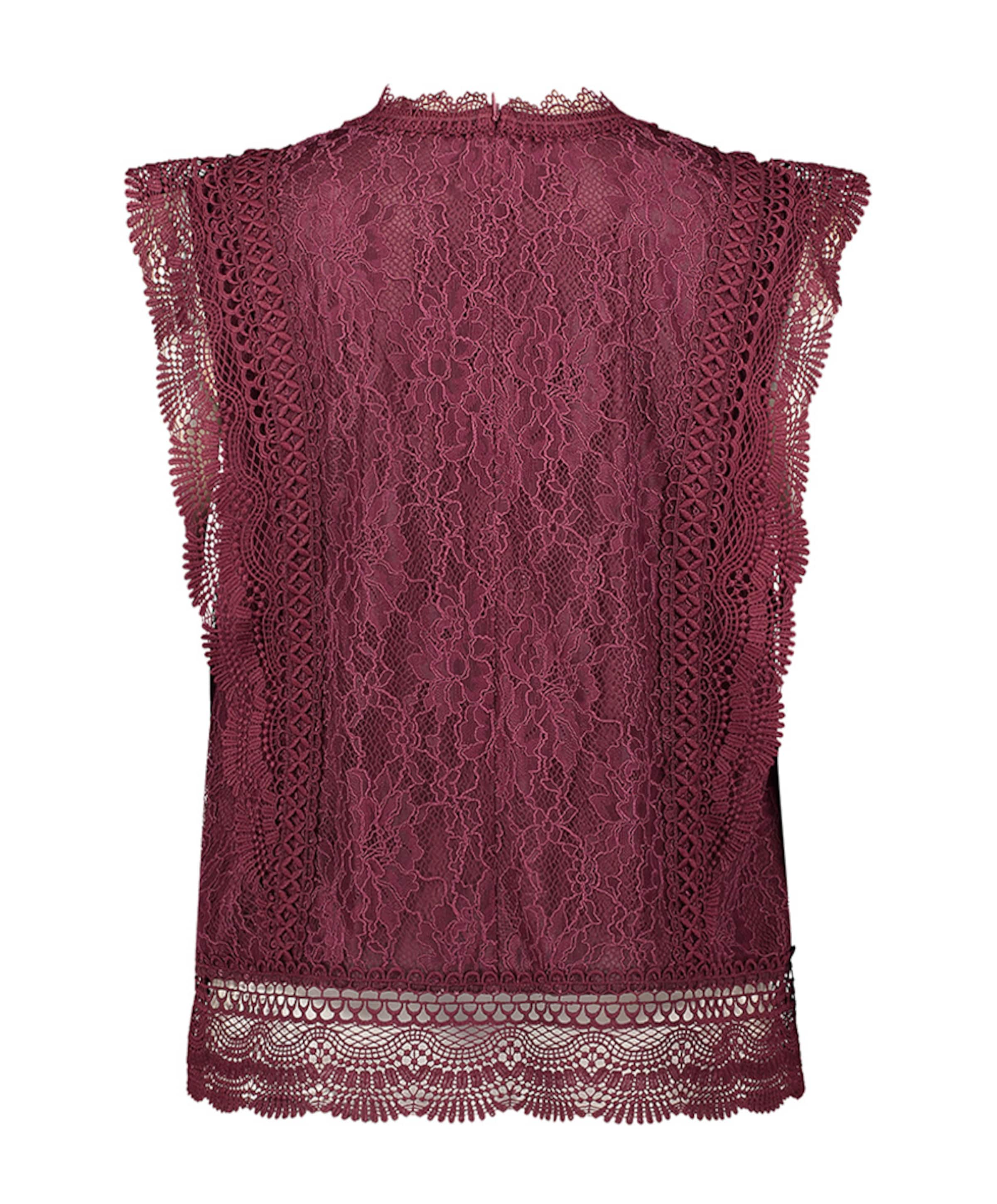 Vera Mont Dames top bordeaux