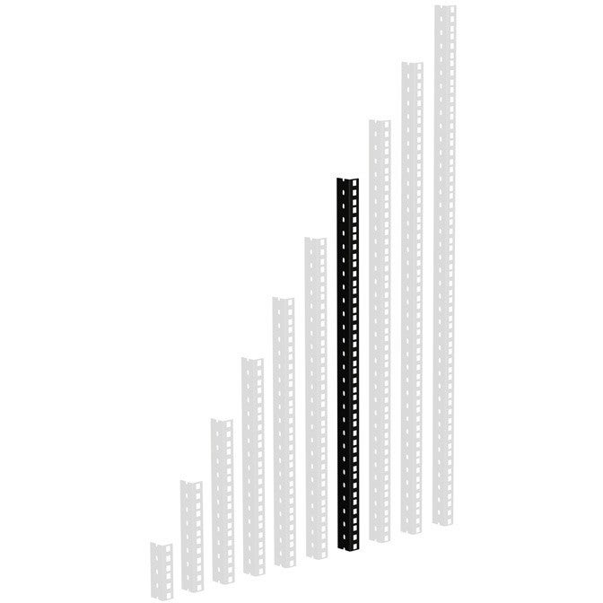 Adam Hall 61535B14 Heavy Duty Rack Strip zwart 14U