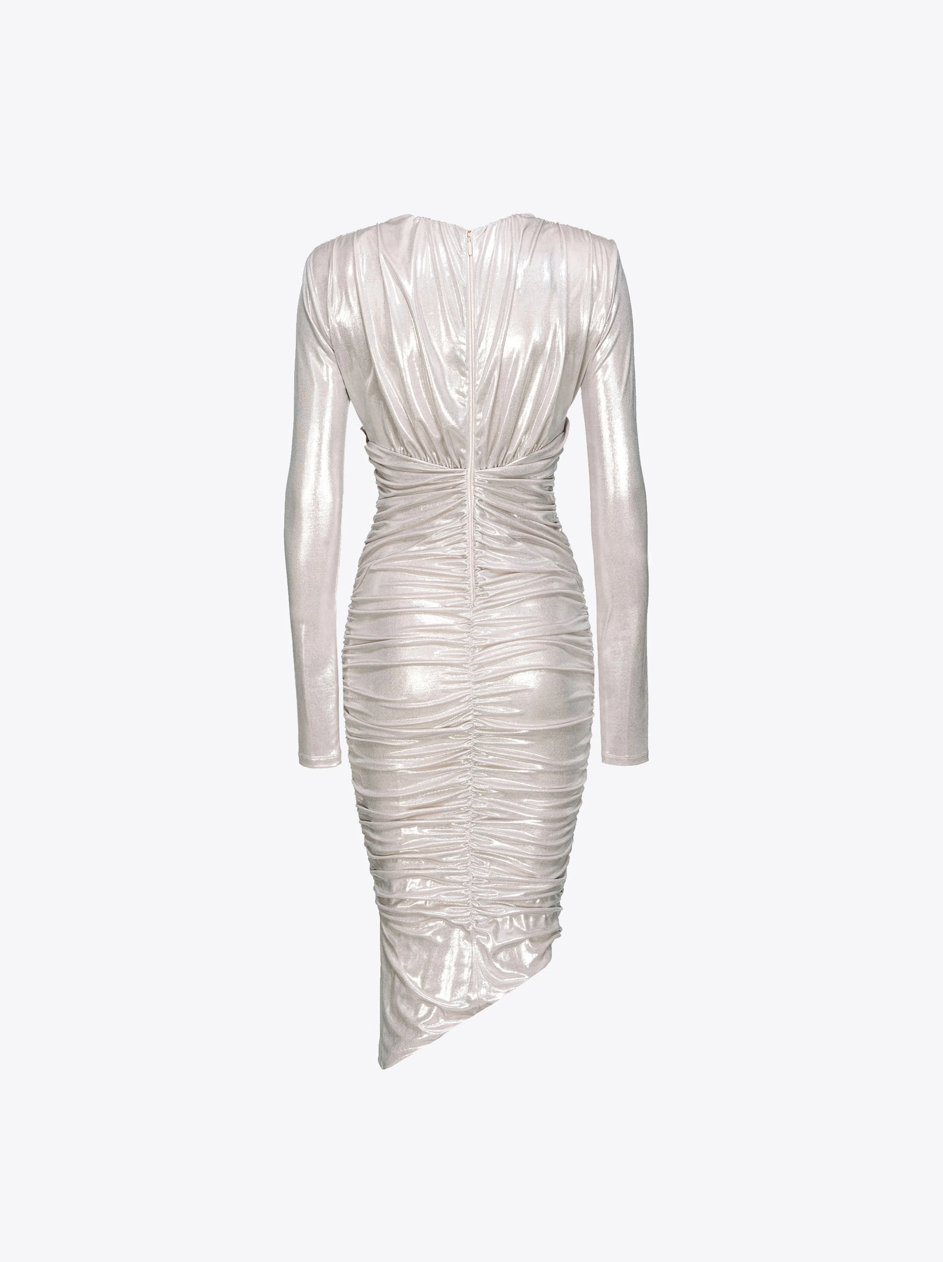 Robe mi-longue | Blanc