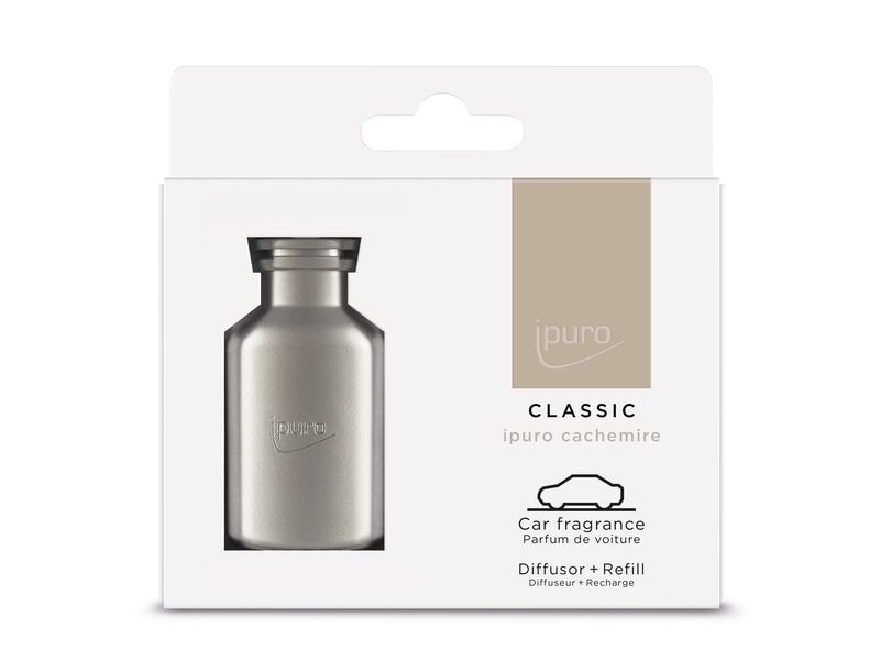 ipuro Auto-Lufterfrischer Classic Cachemire Autoduft-Set mit blumig-würzigen Noten