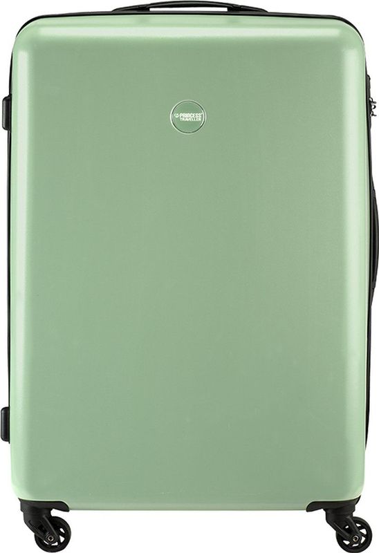 Princess Traveller - Reis Koffer - Zwart - ABS - 360-graden Wielen