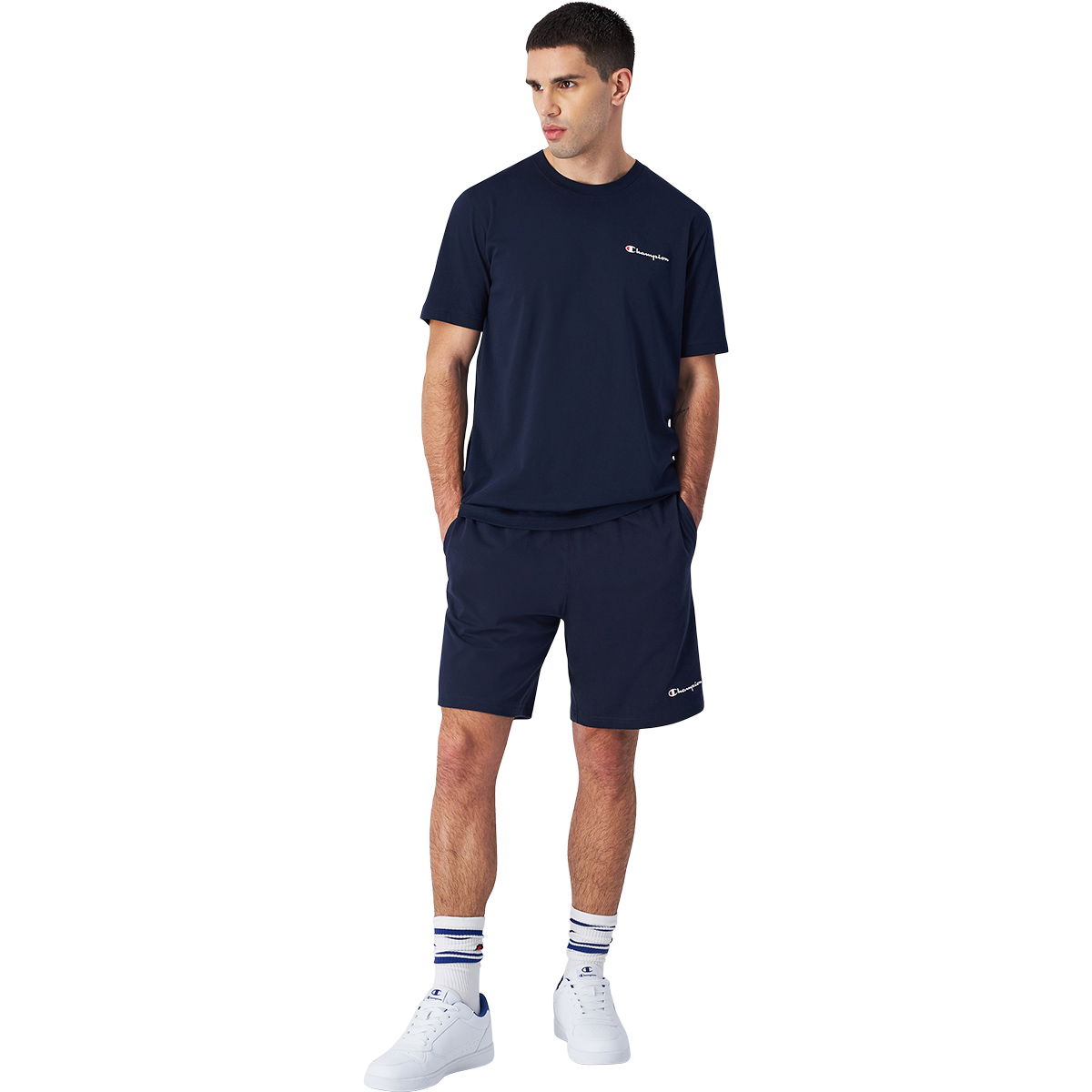 Champion Small Script Logo T-shirt Herre