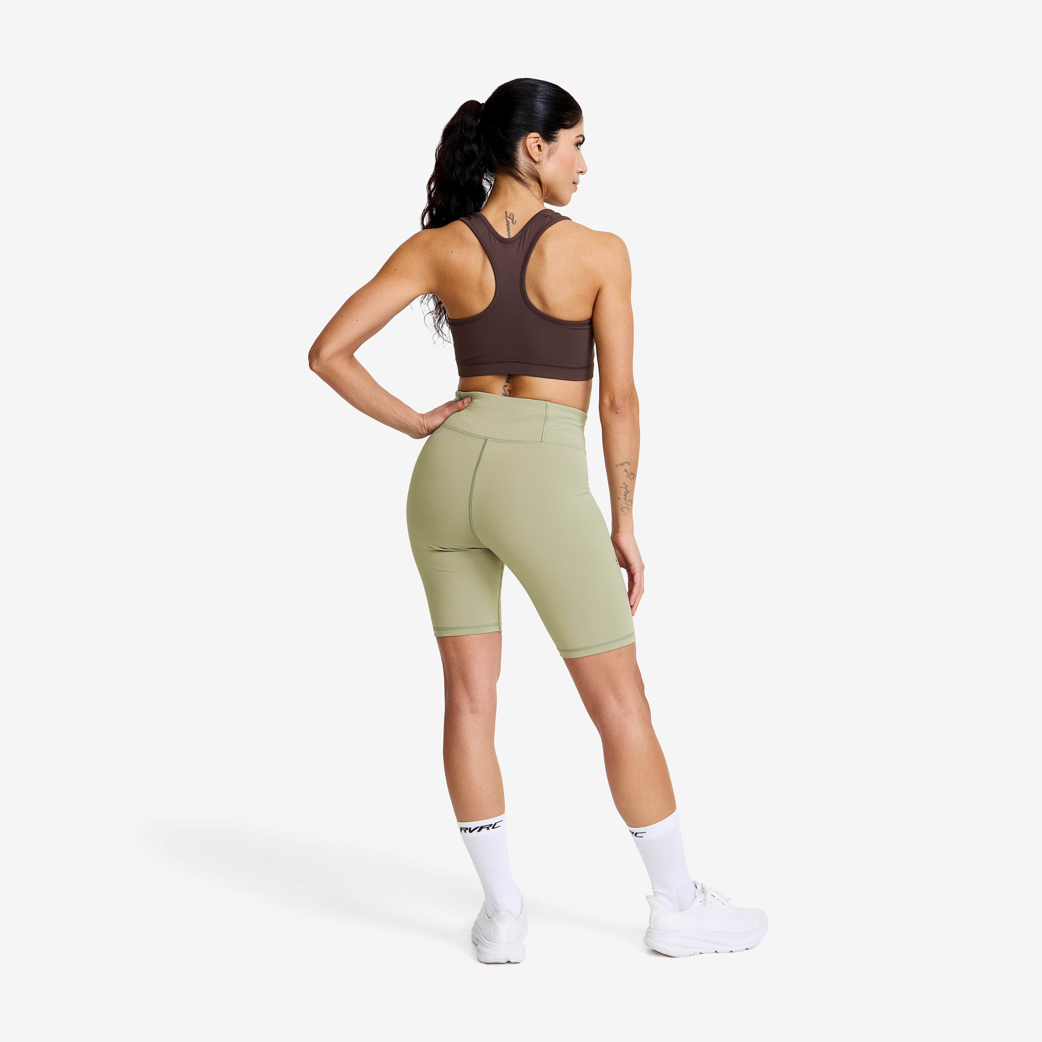 Flow High-waisted Biker Shorts Dame Shadow