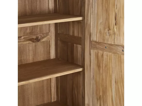 Armoire en teck massif 115 cm