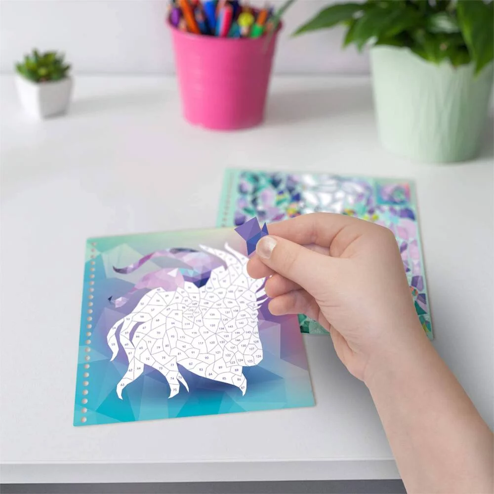 NEBULOUS STARS - CREATIVE BOOK - PAINT-BY-STICKERS
