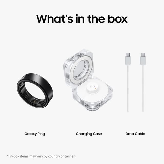 Samsung Galaxy Ring Smart Ring størrelse 7 (sort)