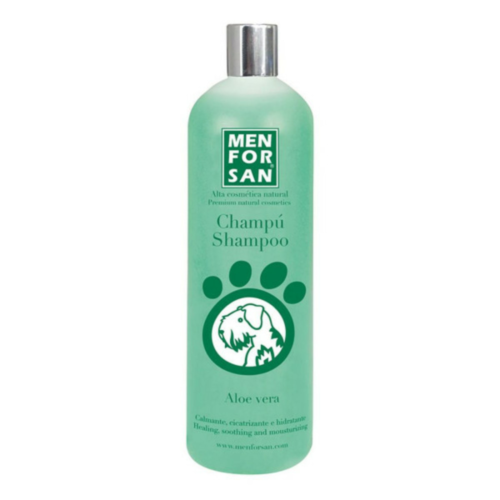 Shampoing pour animaux de compagnie chien aloe vera (1000 ml)