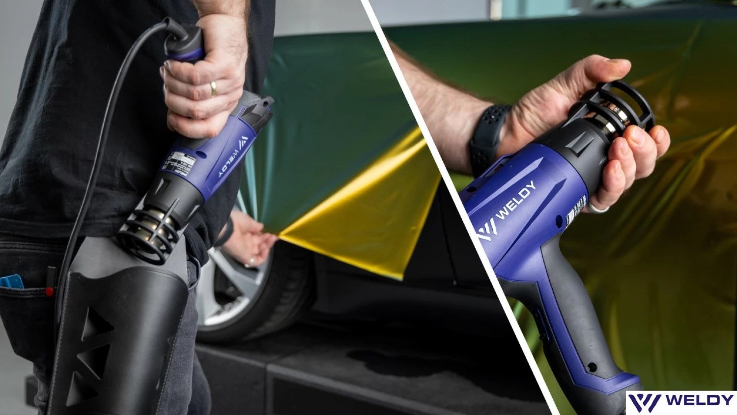 Weldy HG 330-B Heteluchtpistool Car Wrapping Kit - 1600W