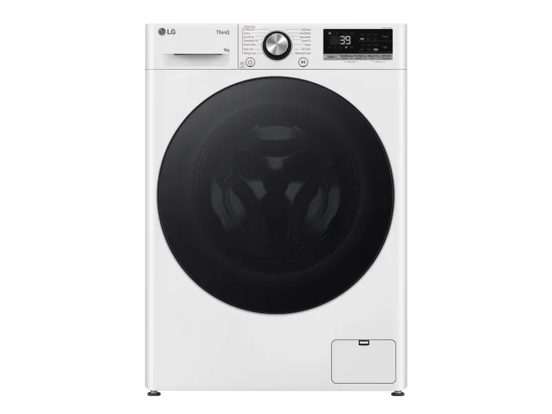 LG Serie R7 F2WR709S2W - Vaskemaskine - Wi-Fi - bredde: 60 cm - dybde: 53.5 cm - højde: 85 cm - frontbetjening - 9 kg - 1200 rpm - hvid