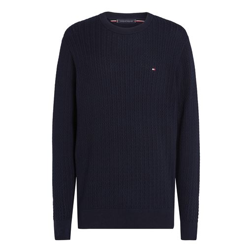 Tommy Hilfiger Herringbone Structure Pullover, Desert Sky, L