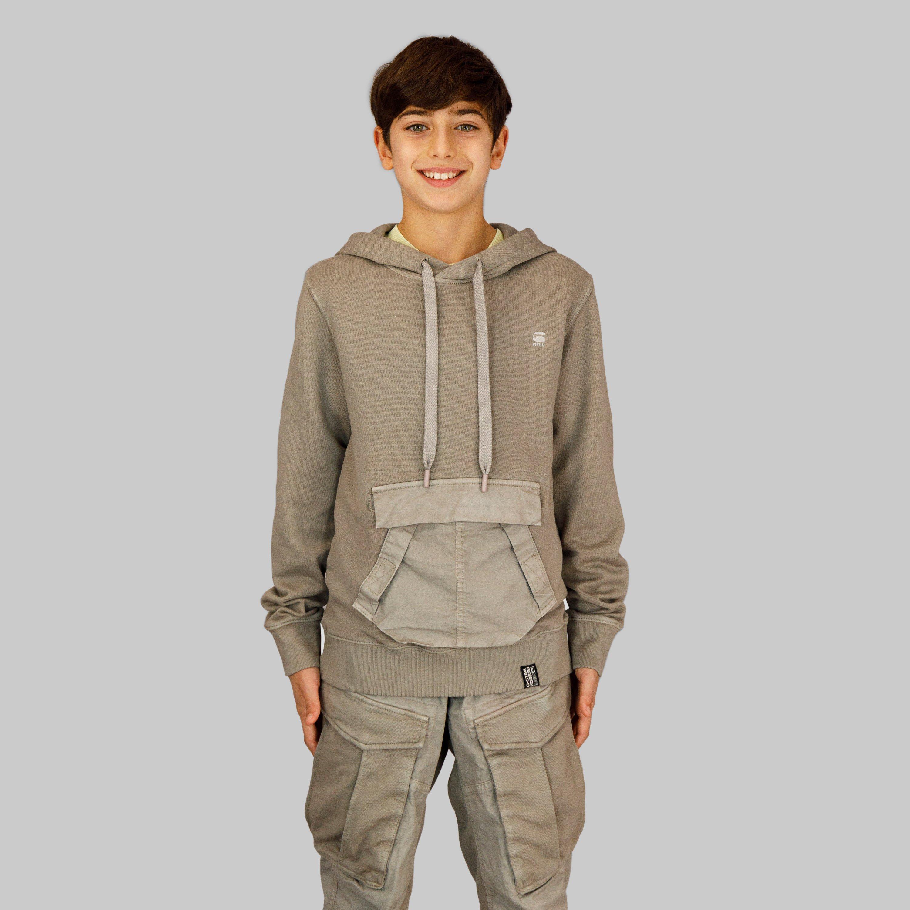 G Star Pocket Hoodie Juniors
