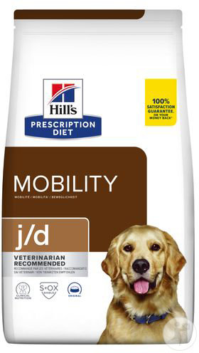 Hill's Pet Nutrition Prescription Diet Joint Care J/D Canine Au Poulet 12kg