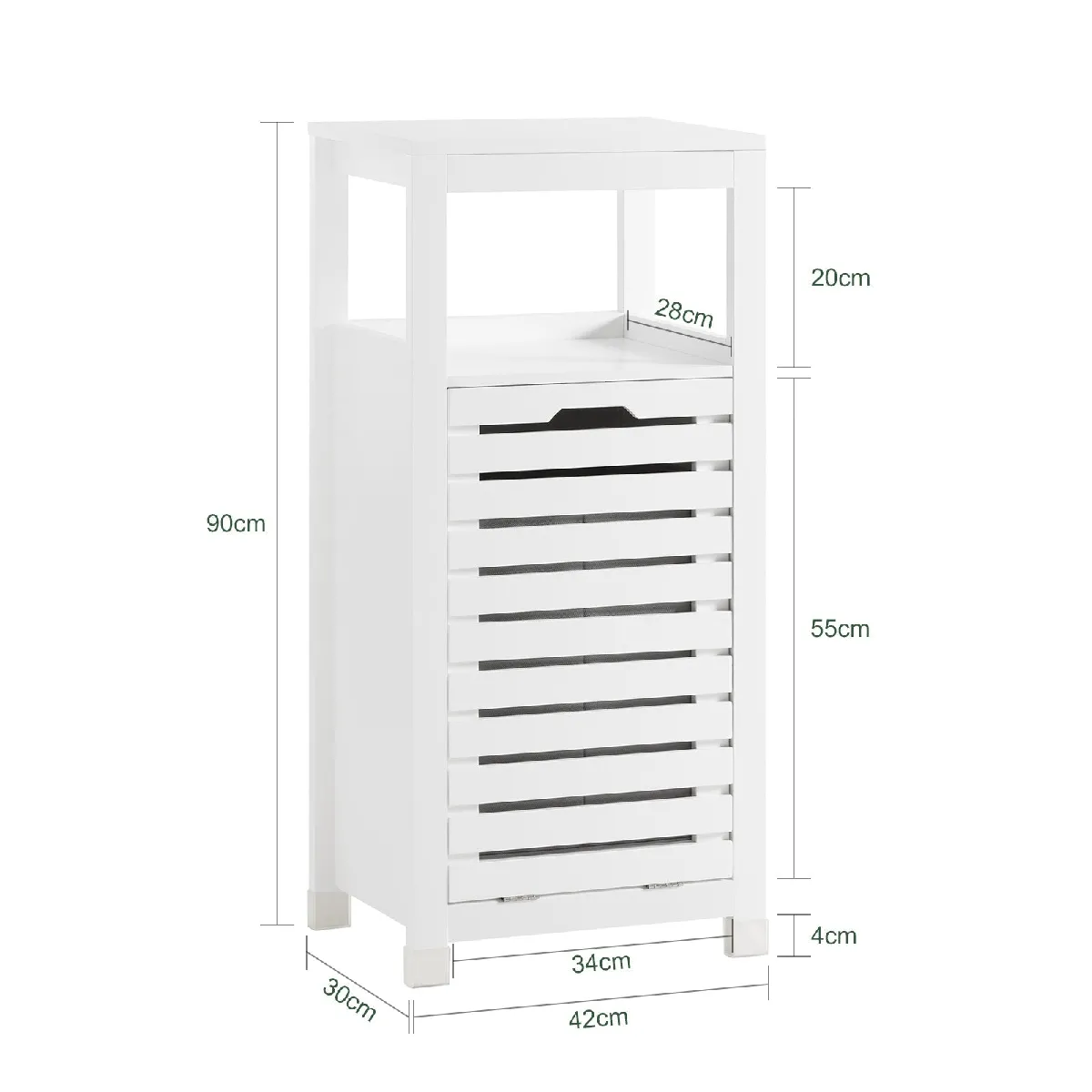 Sobuy BZR67-W - Blanc
